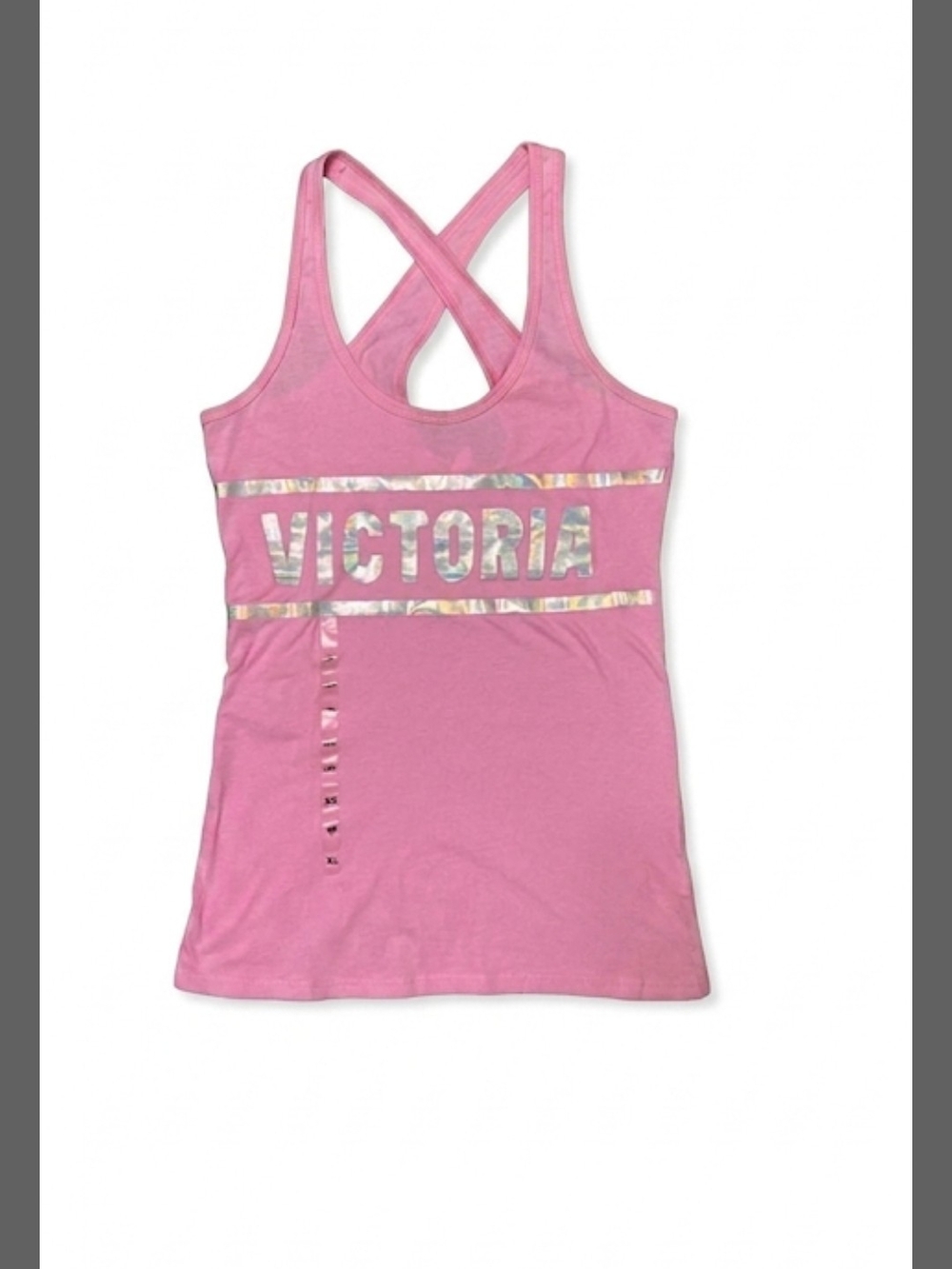 PINK Victoria's Secret Light Pink Active Tank & Ruched Sports Bra Set - Picture 9 of 9